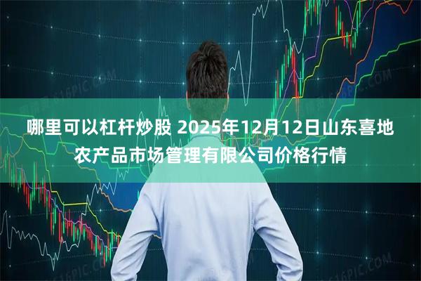 哪里可以杠杆炒股 2025年12月12日山东喜地农产品市场管理有限公司价格行情